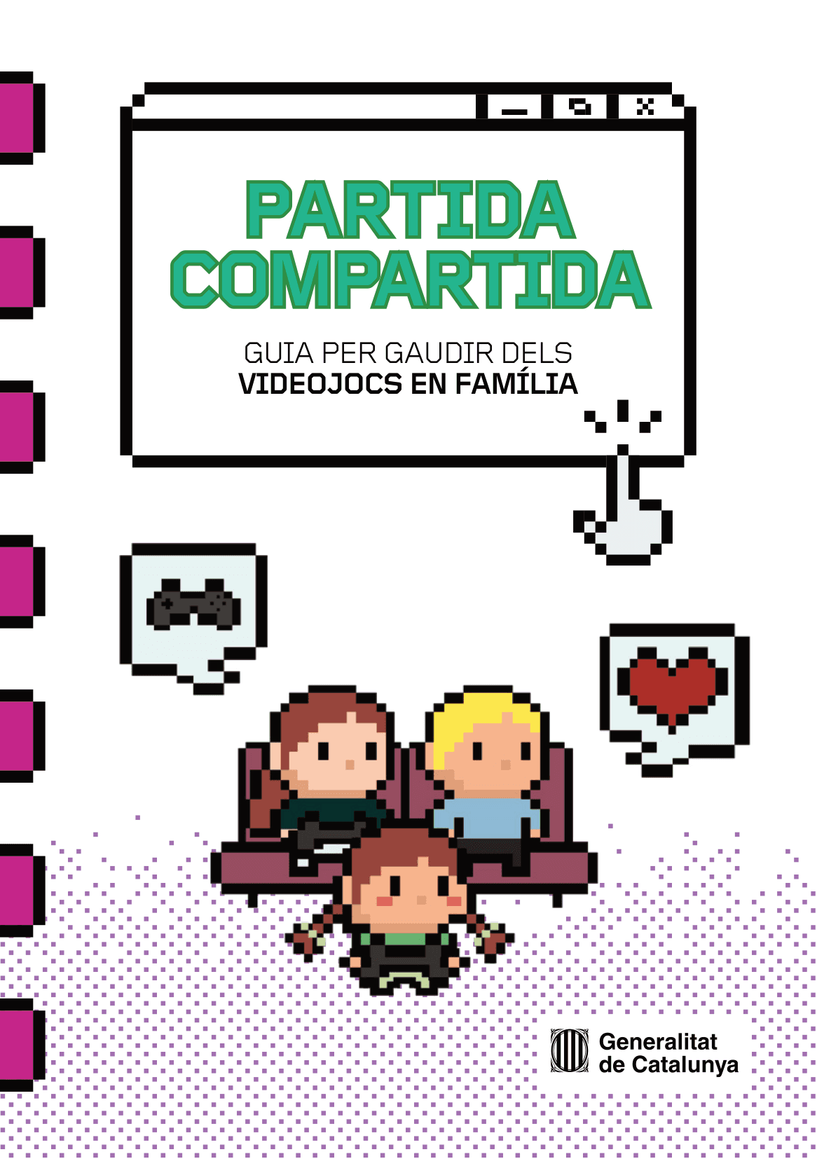 Portada de la guía Partida compartida para familias